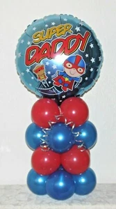 PAPA - FOLIENBALLON TISCHDEKO DISPLAY SET - KEIN HELIUM NÖTIG - Bild 1 von 3