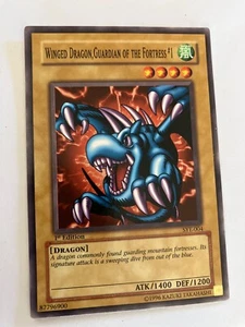 Winged dragon, guardian of the fortress #1 common yu-gi-oh gaming cards cscan - Picture 1 of 2
