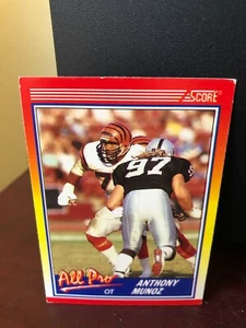 1990 - Score NFL Anthony Munoz Card #587 - Bild 1 von 2