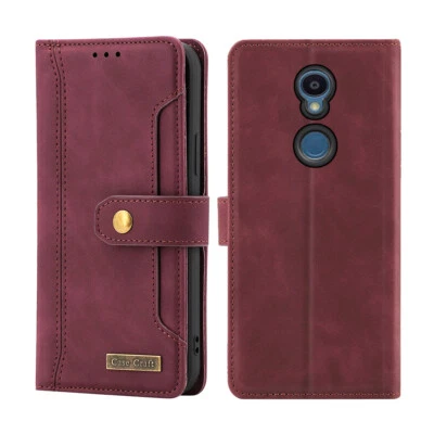 Funda para tarjeta estilo portátil Sharp Rouvo V, funda de cuero magnética abatible para teléfono Foto 1 de 4