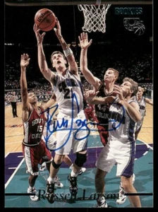 1995 Classic Rookies Russell Larson AUTO /3430 BYU Cougars basketball card - Picture 1 of 2