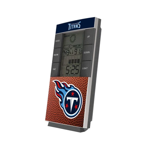 Tennessee Titans Football Wordmark Digital Desk Clock Cover