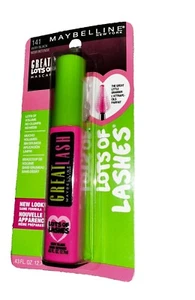 Maybelline Great Lash Lots Of Lashes Mascara Sealed 141 Very Black New - Picture 1 of 6