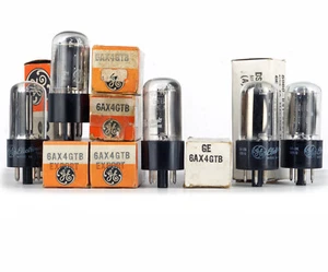 ONE 6AX4GTB/6AX4GT GE NOS Tube Röhre Valvula Lampe TSF Valvula Valve 진공관 真空管 电子管 - Picture 1 of 1