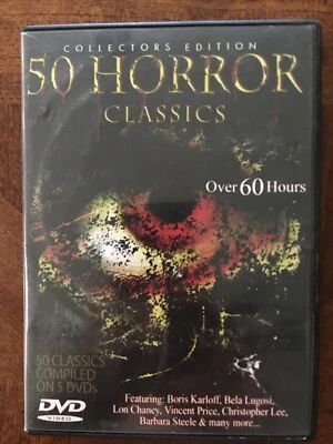 50 Horror Classics (Emson, 2005, 5-DVDs) Collectors Edition-Over 60 Hours! - Image 1 of 4