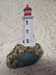 1996 HARBOUR LIGHTS LEUCHTTURM FIGUR PEGGY'S COVE NOVA SCOTIA #169 #507 - Bild 1 von 5
