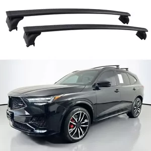 Anti-theft Cross Bars For Acura MDX 2022-2024 Roof Rack Rails Cargo Bar Aluminum - Picture 1 of 6