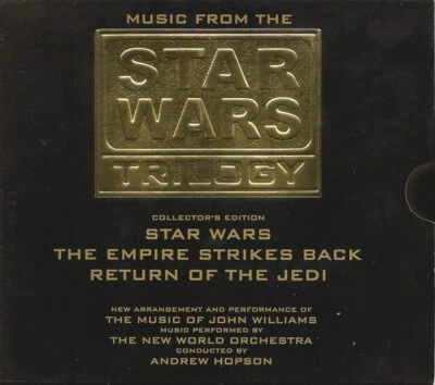 STAR WARS TRILOGY - John Williams - 3 Disc Box Set Soundtrack CD NEW/SEALED - Image 1 of 2