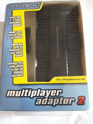 JOYTECH MULTIPLAYER ADAPTOR PS2 NEW SEALED UPTO 5 PLAYER SIMU GAMEPLAY 5 MEMORY - Image 1 of 3