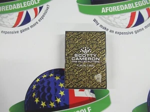 titleist scotty cameron fine milled putters playing cards - Picture 1 of 2