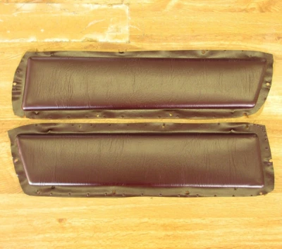 PAIR RH / LH 1977 1978 CADILLAC COUPE DEVILLE REAR SIDE TRIM PADS ABOVE ARMREST - Image 1 of 4