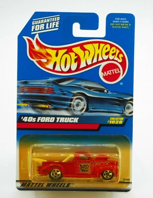 Camión Ford Pizza Sobre Ruedas 1999 Hot Wheels Años 40 Nuevo Foto 1 de 2