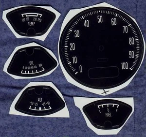 Premium Dash Decal  76-80 Dodge Van B100 B150 B200 B250 - Picture 1 of 2