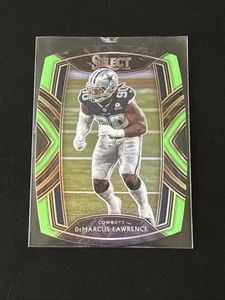 DeMarcus Lawrence Cowboys 2020 Select Neon Green Die Cut Prizm Refractor #238 - Picture 1 of 2