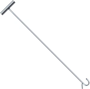 Heavy Duty 32" 5th Wheel Pin Puller Solid Steel Chrome Plated Hook Tool - Picture 1 of 5