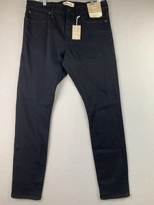 Pantalones de mezclilla Madewell para hombre 34x34 (35x32) negros ajustados CoolMax Everyday Flex LEER - Imagen 1 de 12
