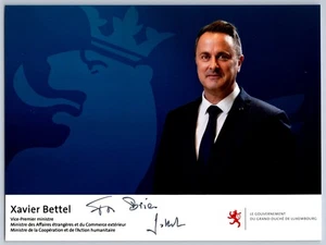 Prime Minister Xavier Bettel Hand Signed Photo - Luxemburg - Personalized - Picture 1 of 2