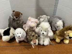 Webkinz GANZ Plush Stuffed Animal Lot Of 9- NO CODES - Picture 1 of 14