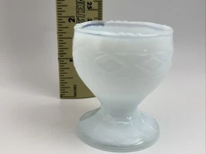 Taza de huevo vintage de vidrio de leche - Imagen 1 de 10