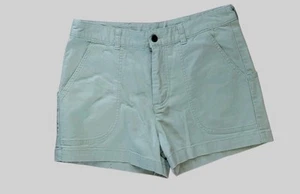 Patagonia Organic Cotton Canvas 3" Stand Up Hiking Shorts Womens Size 4 29 Khaki - Picture 1 of 9
