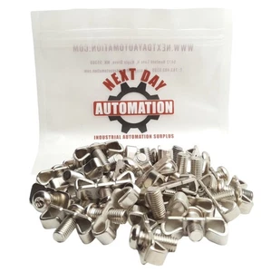 Lot of 30 MK Pollex Standard Wing Tab Fasteners, 40 Series Extrusion, M8 x 20mm - Picture 1 of 9