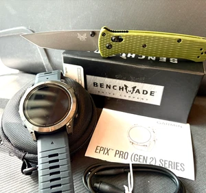 NEU Garmin Epix Pro Gen 2 51mm Smartwatch Schiefergrau AMOLED GPS Uhr GRATIS MESSER - Bild 1 von 15