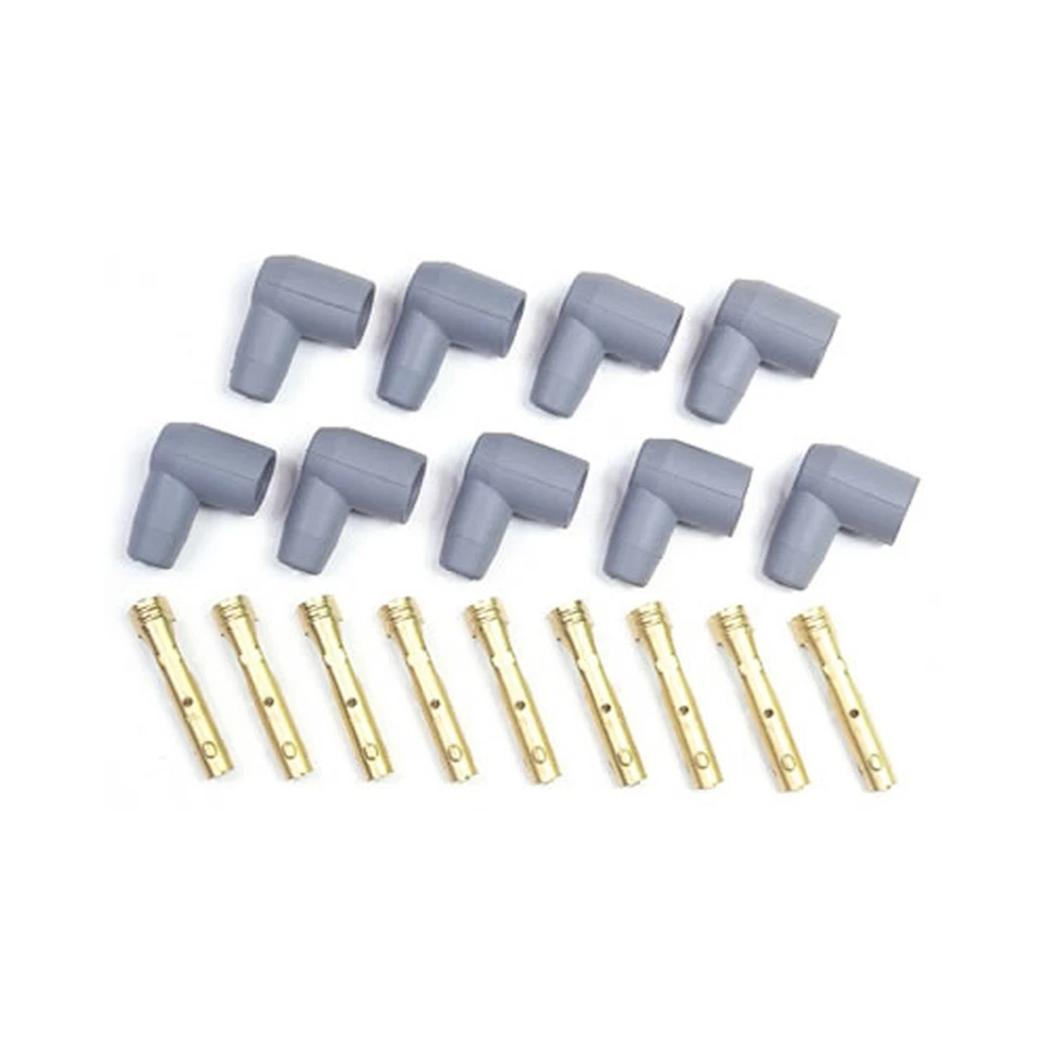 Комплект ботинок и клемм 8851 90 градусов гнездо стиль серый - Изображение 1 из 1