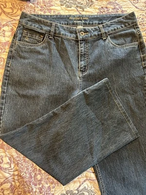 Christopher & Banks 女式尺寸 (12S) 现代版型牛仔裤 二手状况完好! — 第 1/4 张图片