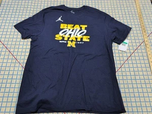 NCAA Beat Ohio State Michigan Wolverines Jordan T-Shirt 100 % Baumwolle ~5 - Bild 1 von 8