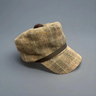 Vintage Plaid Women’s Newsboy Hat  - Image 1 of 4