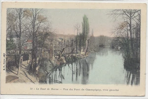 CP 94 Val-de-Marne - Le Tour de Marne - Vue du Pont de Champigny, rive gauche - Imagen 1 de 2