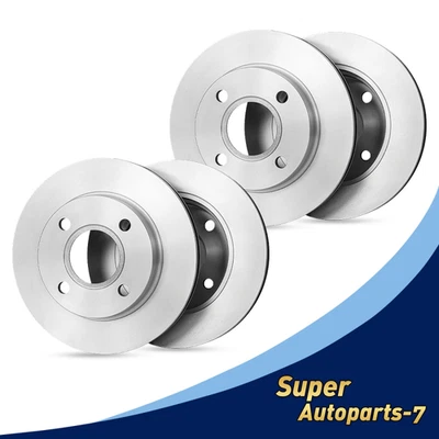 Front+Rear Disc Brake Rotors for Dodge Nitro 2007-2011 2012 AWD 302mm 316mm - image 1 of 2