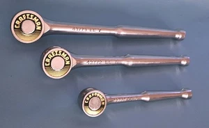 Craftsman Gold Label 1/2 3/8 1/4 Thumb Select Ratchets 43773 43772 43771 - Bild 1 von 3