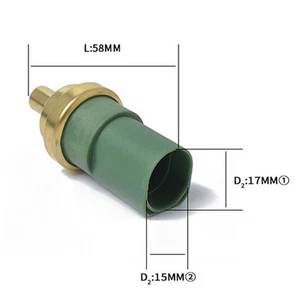 For A4 2000-2008 Coolant Temperature Sensor Application Scene ABS+Copper - Picture 1 of 10