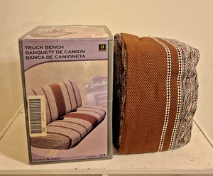 Vintage Saddleman Rugged Saddle Blanket Truck Bench Seat Cover- Brown 02252-02 - Picture 1 of 7