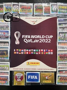 Panini FIFA World Cup Qatar 2022 Complete Set + Album 670 Stickers US VERSION - Picture 1 of 3
