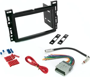 Double DIN Installation Kit for 2004-09 Chevrolet and Pontiac Vehicles - Picture 1 of 12