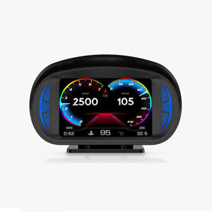 Car Digital OBD2 GPS Speedo Speed KMH HUD Head Up Display Speedometer Universal