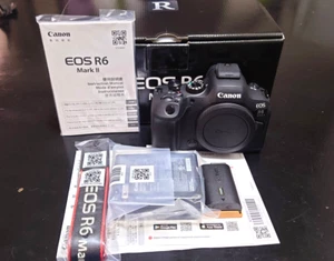 Cámara digital Canon EOS R6 Mark II negra inglesa OK (1000 disparos) [Como nueva en CAJA】 - Imagen 1 de 6