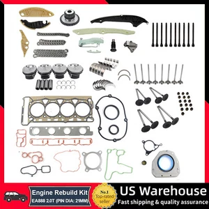 Engine Overhaul Rebuild Gaskets Kit For VW GTI Jetta Audi A4 Q5 2.0T CDN CCTA - Picture 1 of 8