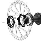 (Black)Centerlock Bicycle Center Lock Adapter Aluminum Alloy Ergonomic Bike RMM