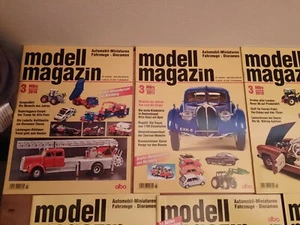 Modell Magazin Messehefte 2010 - 2015 und Ausgabe 8/2014 mit Adressenverzeichnis - Bild 1 von 5