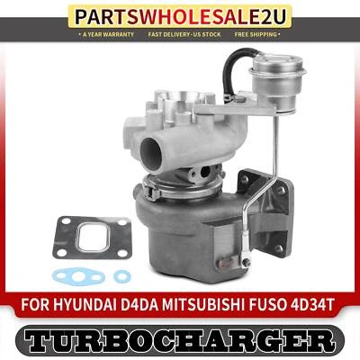 Turbocompresor para Hyundai D4DA Mitsubishi Fuso 4D34T L4 3.9L 136HP 49178-02385 Foto 1 de 4