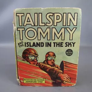 Vintage Tailspin Tommy and the Island in the Sky 1936 Big Little Book - Picture 1 of 10