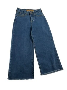 Joe’s Jeans 8 Girls’ The Wyatt High Rise Wide Leg Crop Denim Pants Jeans - Picture 1 of 5