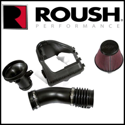 Комплект системы впуска холодного воздуха Roush подходит для Ford F-150 6,2 л V8 2011-2014 годов выпуска - Изображение 1 из 4