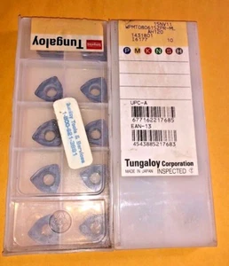 TUNGALOY WPMT 080615ZPR ML AH120 CARBIDE INSERTS QUANTITY 10 - Picture 1 of 2