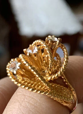 Park Lane Retired Gold-tone wide band-sz 5.5-nice - Image 1 of 4