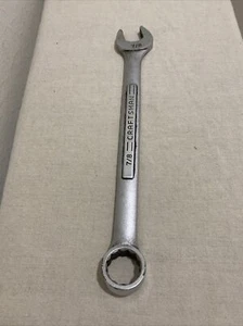 Vintage Craftsman 7/8" Combination Wrench 12 Point SAE 44703 -VV- USA - Picture 1 of 8