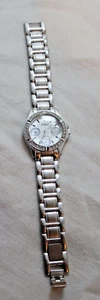Women's DMQ Diamond Bezel Watch 6P28 - Untested - May Need Battery or Repair - Picture 1 of 6